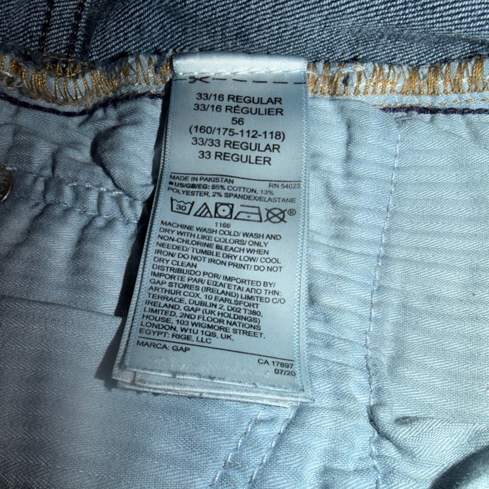 Women's size 16 GAP Dark Blue Skinny Jeans - Picture 7 of 7